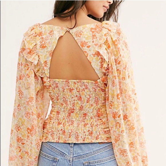 Free People Mabel printed blouse - Picture 2 of 9
